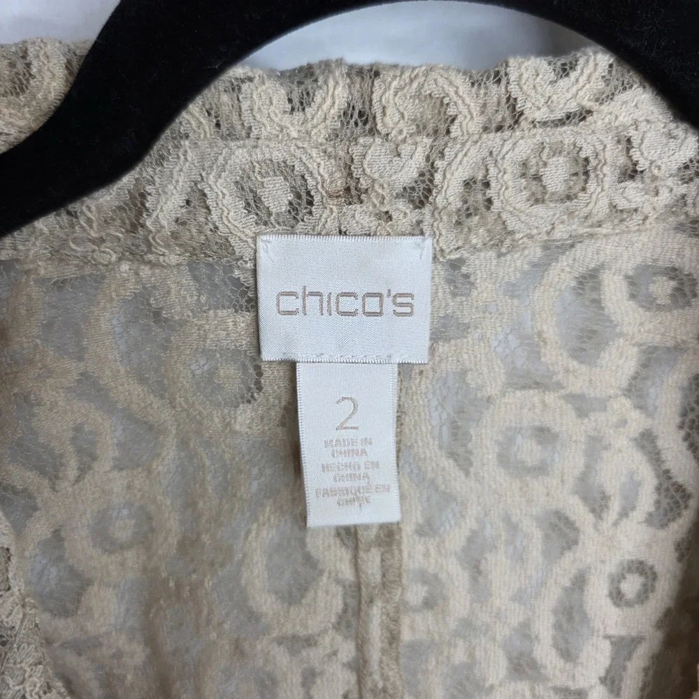 Chico's‎ Cardigan Womens 2 (Large)